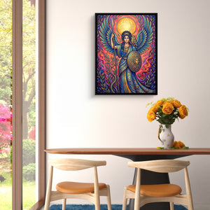 Woman's Mythic Stand - Luxury Wall Art