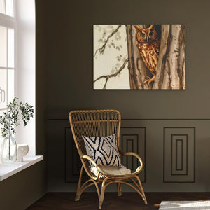 Wooded Owl - Luxury Wall Art