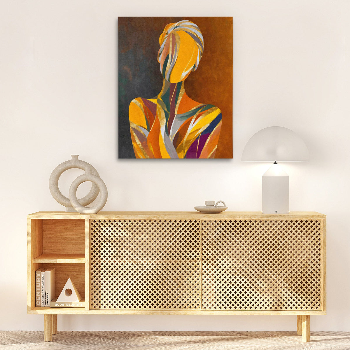 Wrapped in Gold - Luxury Wall Art