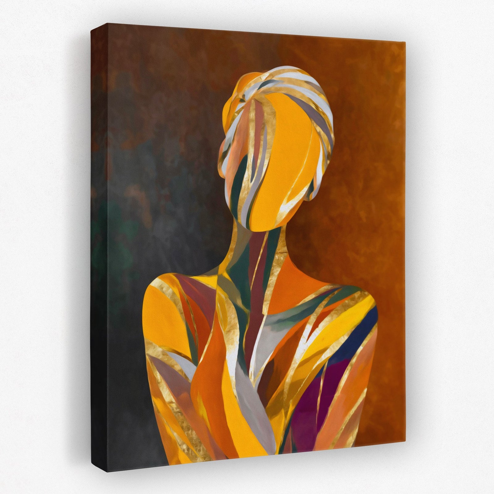 Wrapped in Gold - Luxury Wall Art