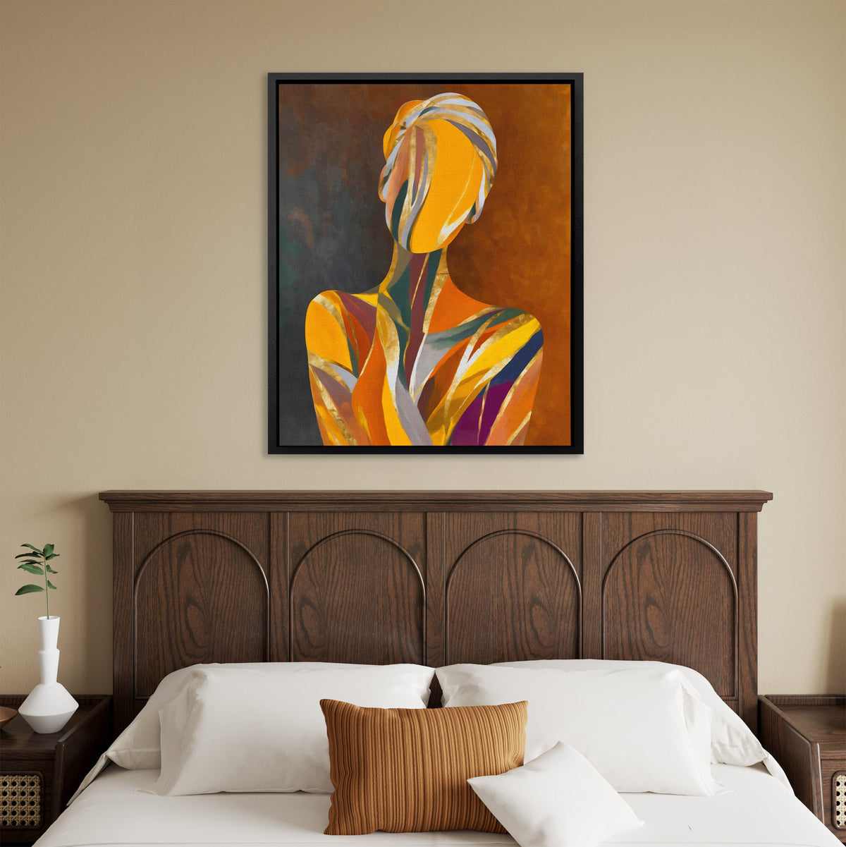 Wrapped in Gold - Luxury Wall Art