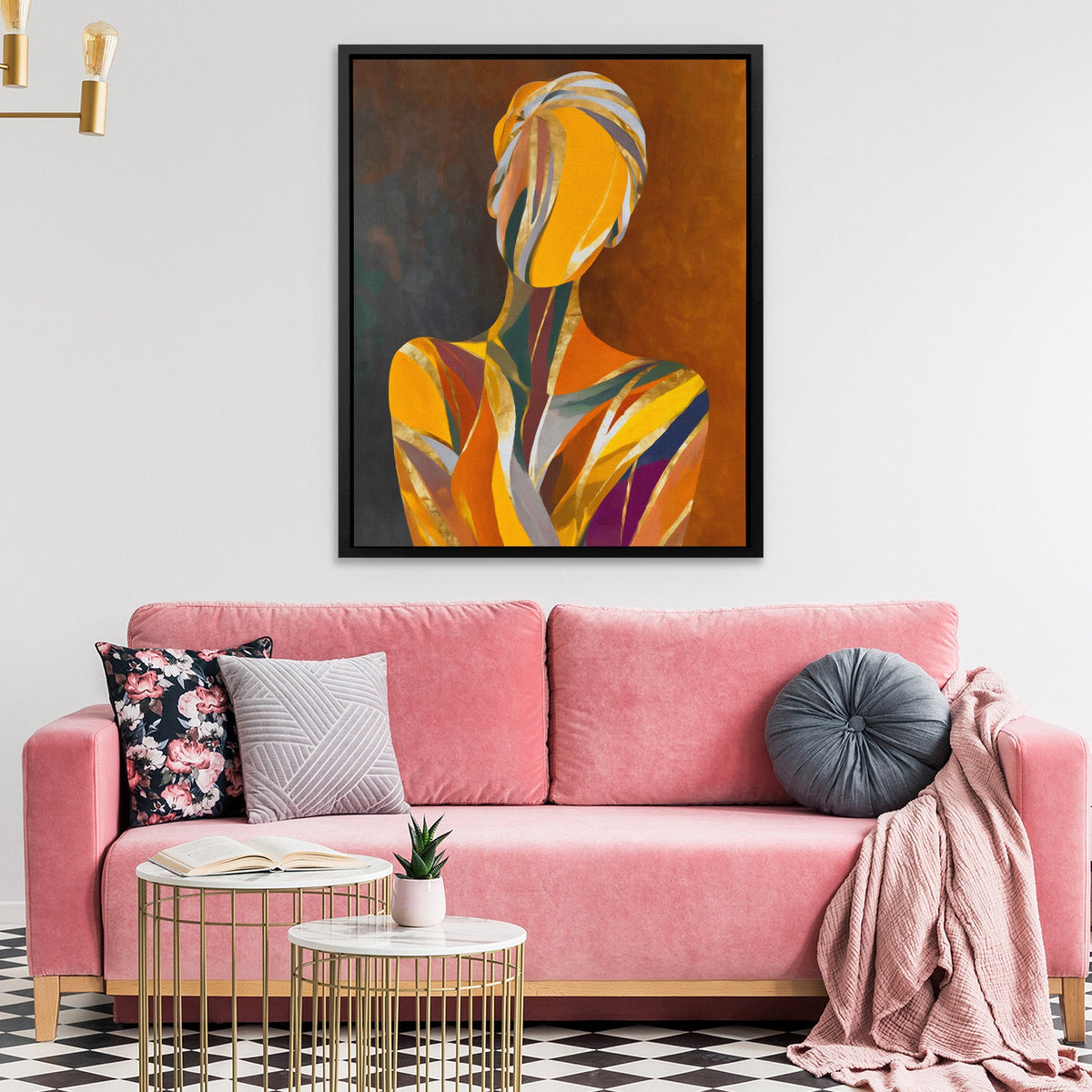 Wrapped in Gold - Luxury Wall Art