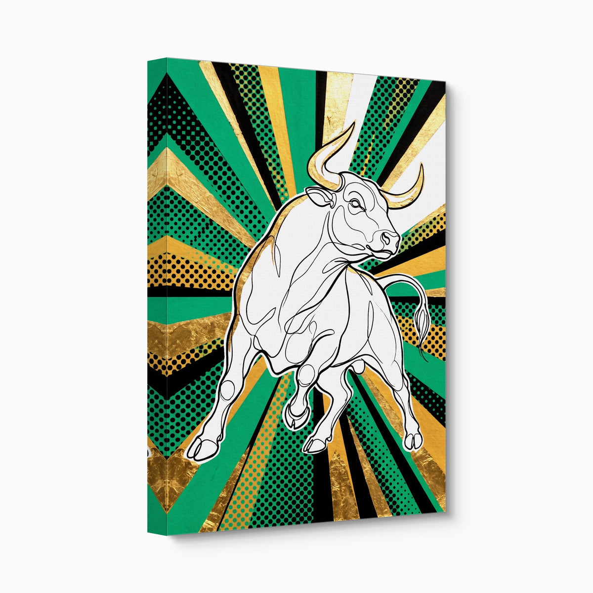 WS Bull Pop 2 - Luxury Wall Art