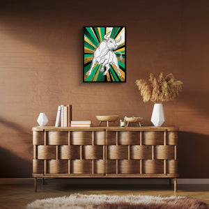 WS Bull Pop 2 - Luxury Wall Art