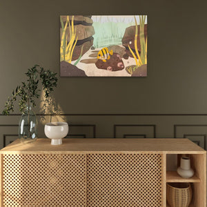 Yellow Fish - Luxury Wall Art