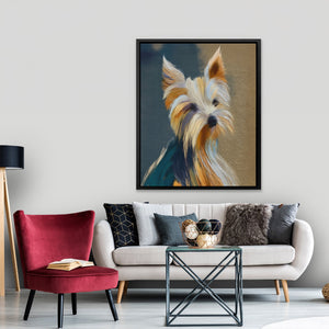 Yorkie Wind Dance - Luxury Wall Art