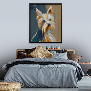 Yorkie Wind Dance - Luxury Wall Art