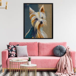 Yorkie Wind Dance - Luxury Wall Art