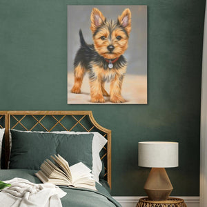 Yorkshire Terrier Portrait - Luxury Wall Art