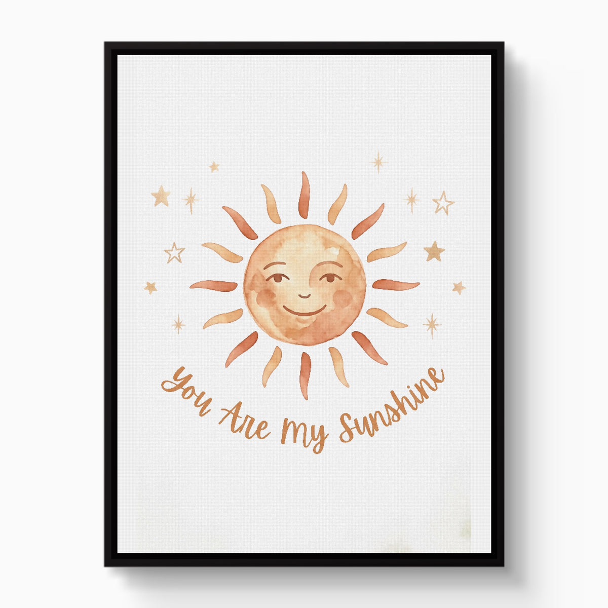 You Are My Sunshine — you are my sunshine white studio framed black