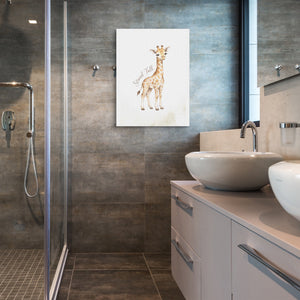 Young Giraffe Smile - Luxury Wall Art
