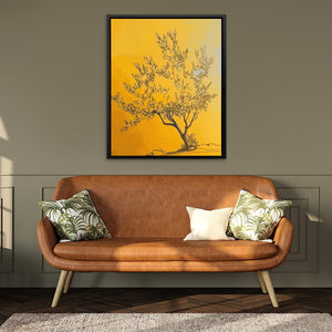 Zen Gold Tree - Luxury Wall Art