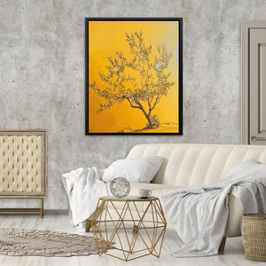 Zen Gold Tree - Luxury Wall Art