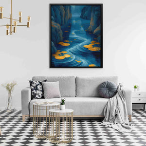 Zen River - Luxury Wall Art