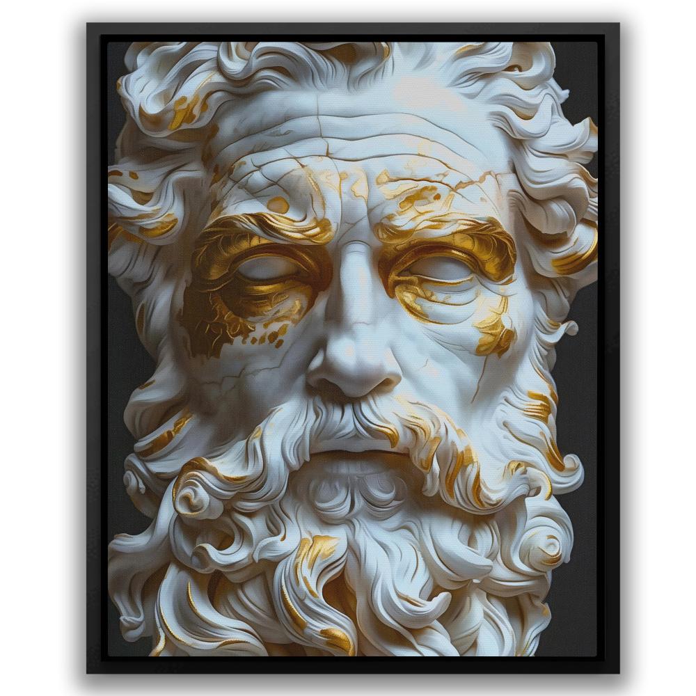 Zeus Bust - Luxury Wall Art