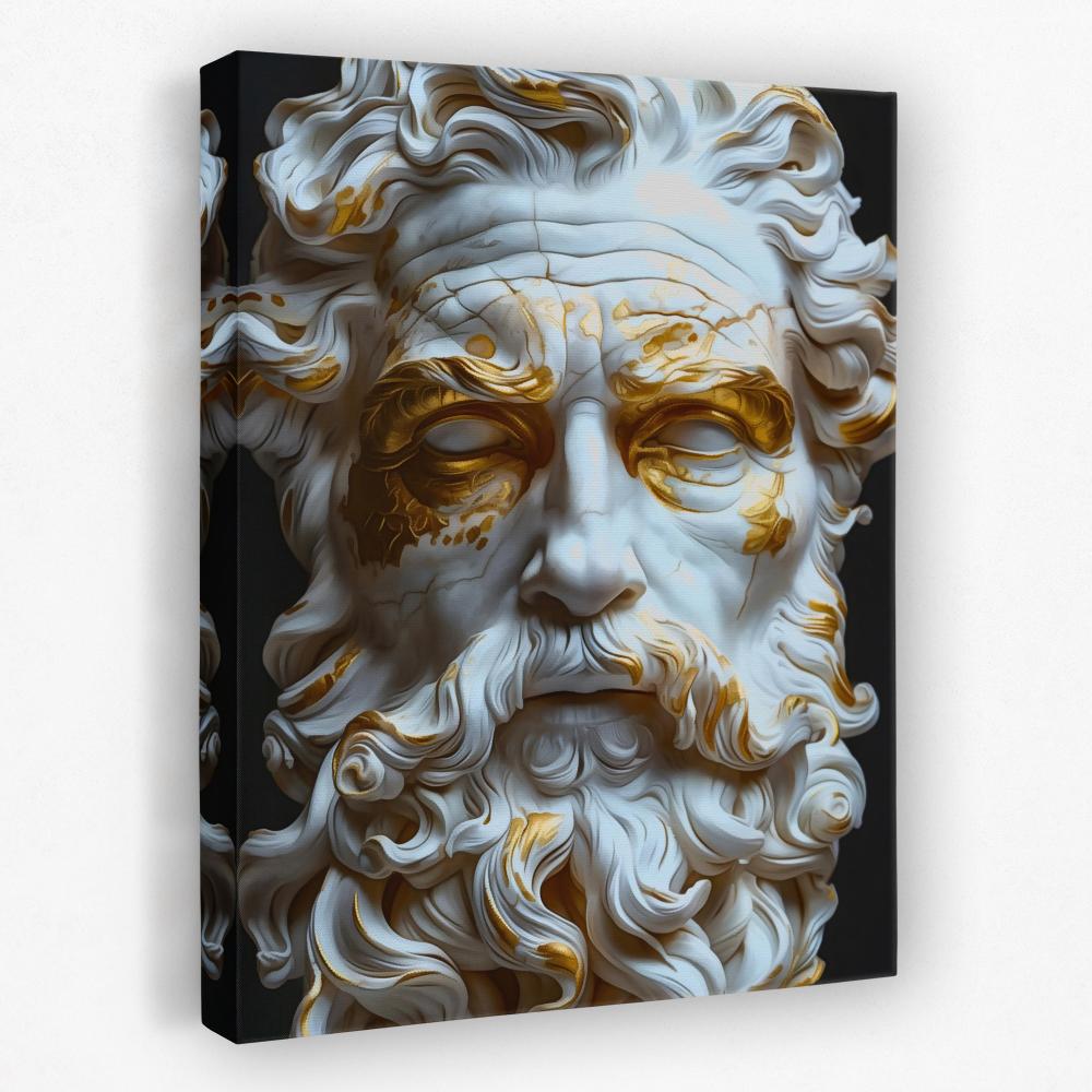 Zeus Bust - Luxury Wall Art