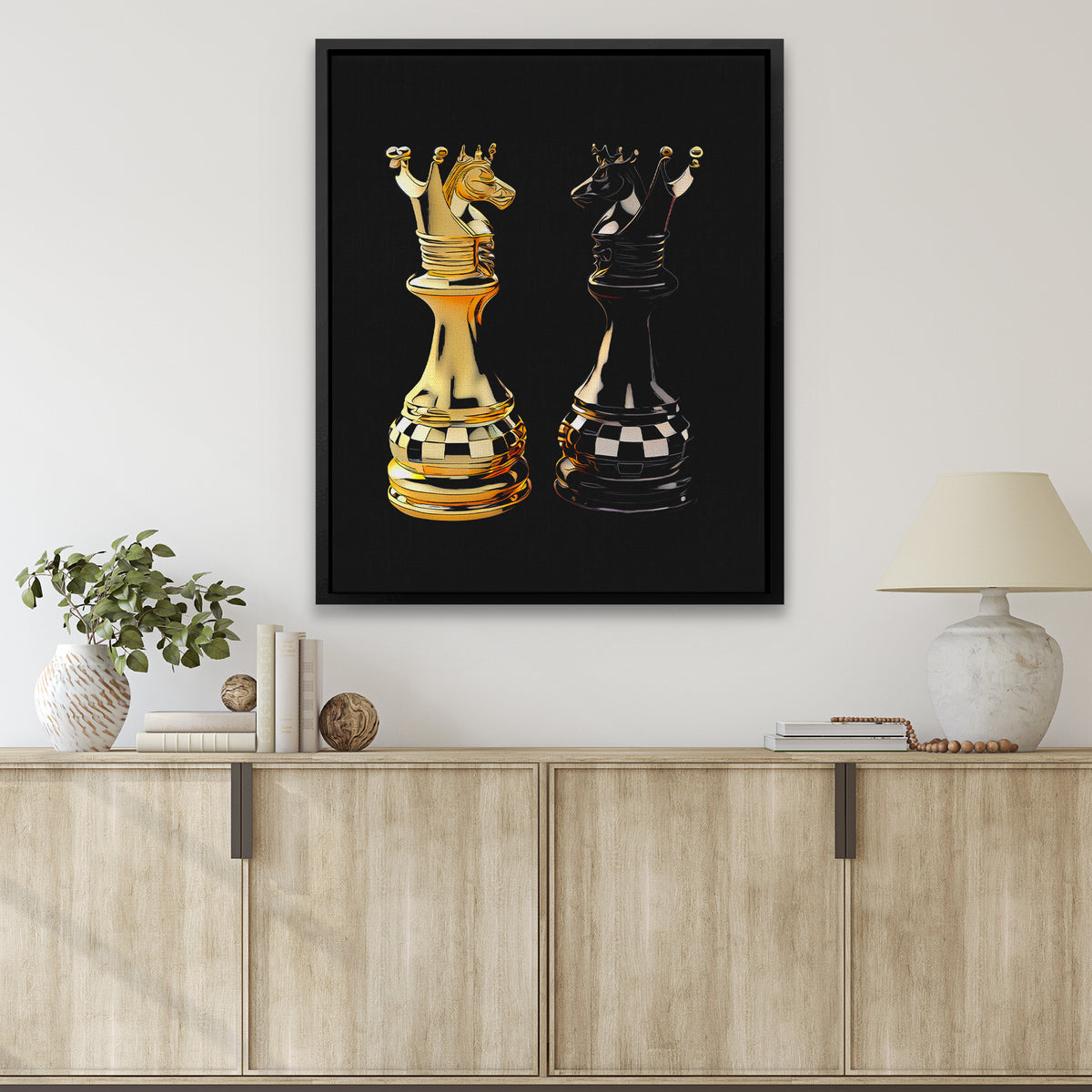Knight&#39;s Dueling - Luxury Wall Art