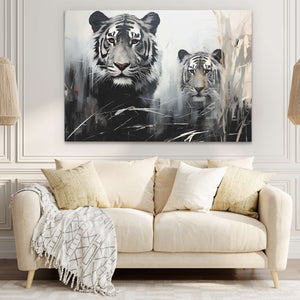 White Tigers - Luxury Wall Art