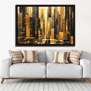 A City of Gold - Luxury Wall Art