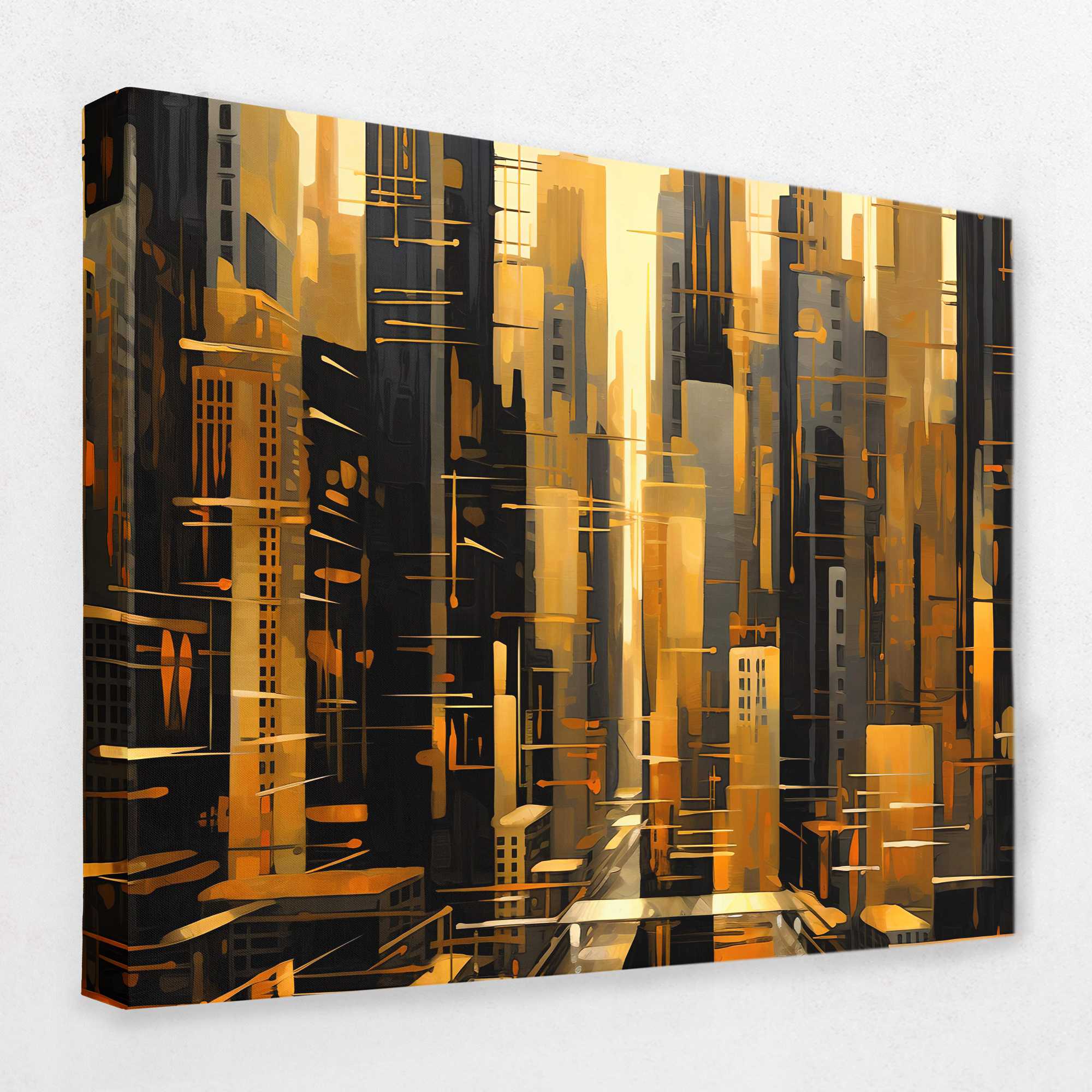 A City of Gold - Luxury Wall Art