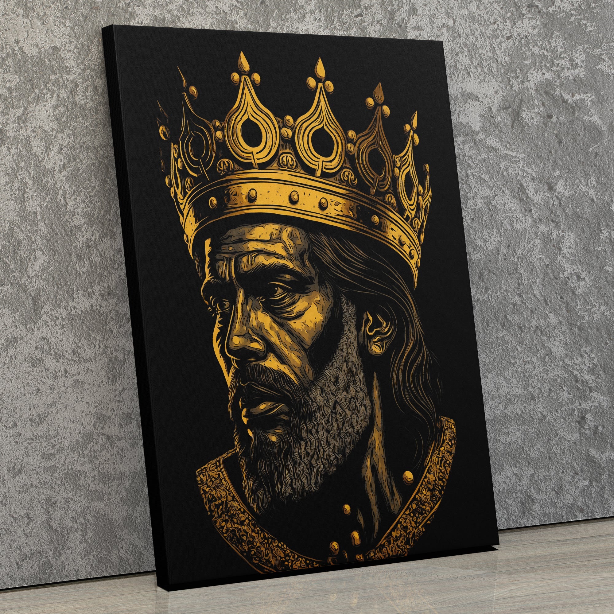 A King's Burden - Luxury Wall Art - Canvas Wall Art