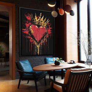 A King's Heart - Luxury Wall Art