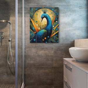 Abstract Avian Beauty - Luxury Wall Art - Canvas Wall Art