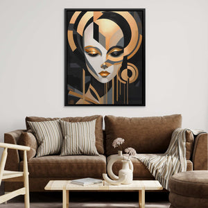 Abstract Diva - Luxury Wall Art - Canvas Wall Art