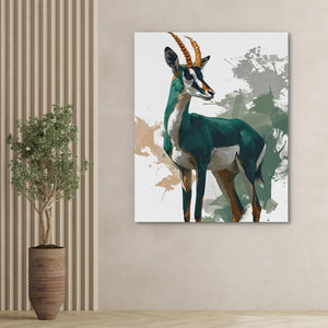 African Gazelle - Luxury Wall Art