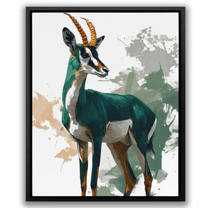 African Gazelle - Luxury Wall Art