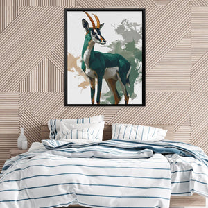 African Gazelle - Luxury Wall Art