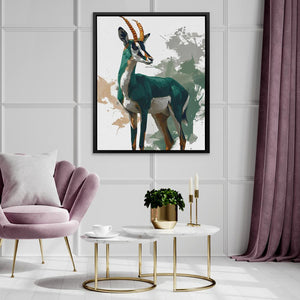 African Gazelle - Luxury Wall Art