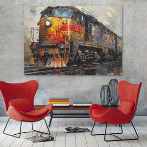 Afternoon Express - Luxury Wall Art - Canvas Wall Art