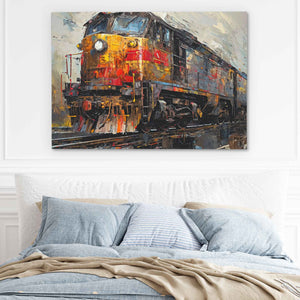 Afternoon Express - Luxury Wall Art - Canvas Wall Art