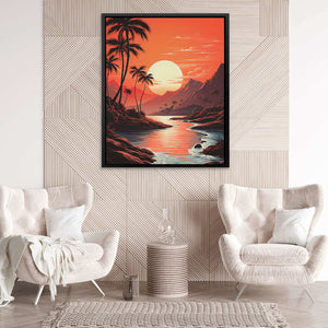 Alabaster Sunset - Luxury Wall Art - Canvas Wall Art