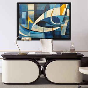 Aqua Dreamscape - Luxury Wall Art - Canvas Wall Print