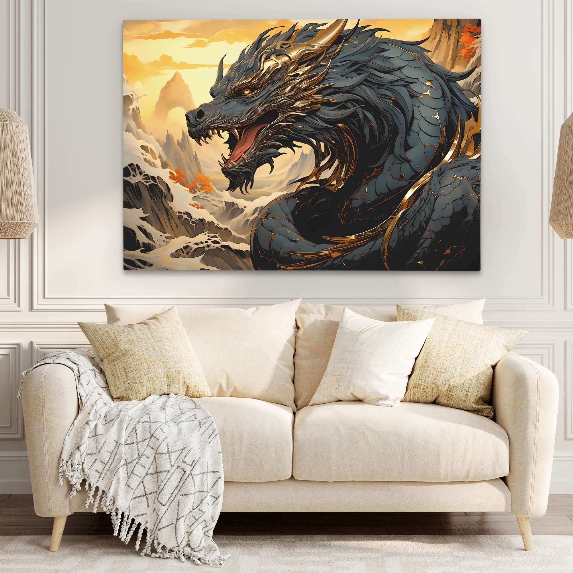 Asian Dragon - Luxury Wall Art