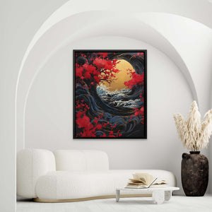 Asian Waves - Luxury Wall Art