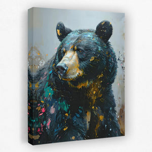 Aura of the Wild Bear - Luxury Wall Art