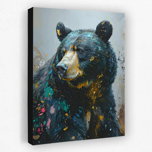 Aura of the Wild Bear - Luxury Wall Art