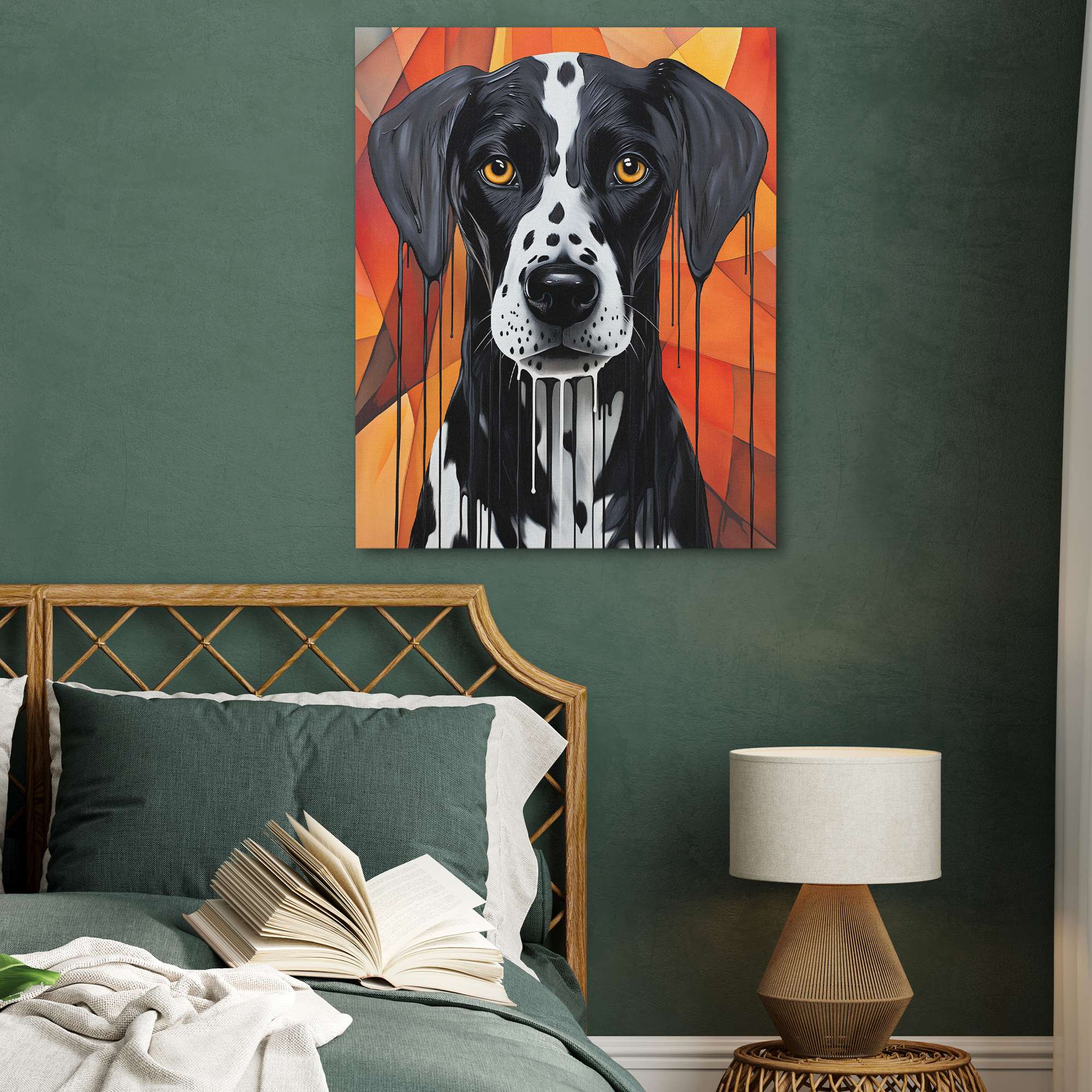 Autumn Dalmatian - Luxury Wall Art