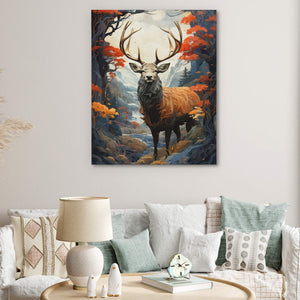 Autumn Deer - Luxury Wall Art