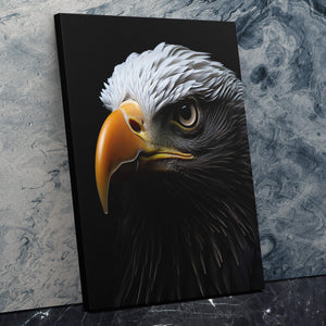 Bald Eagle's Gaze - Luxury Wall Art