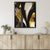 Black Gold Abstract V-1 - Luxury Wall Art - Canvas Print