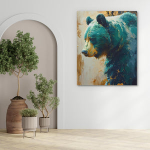 Blissful Bear - Luxury Wall Art