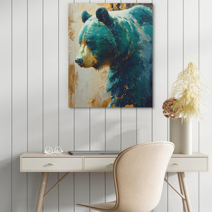 Blissful Bear - Luxury Wall Art