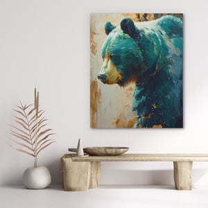 Blissful Bear - Luxury Wall Art