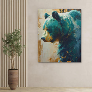 Blissful Bear - Luxury Wall Art