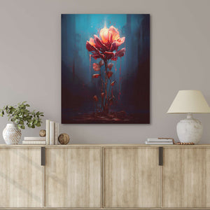 Blossoming Petals - Luxury Wall Art - Canvas Print
