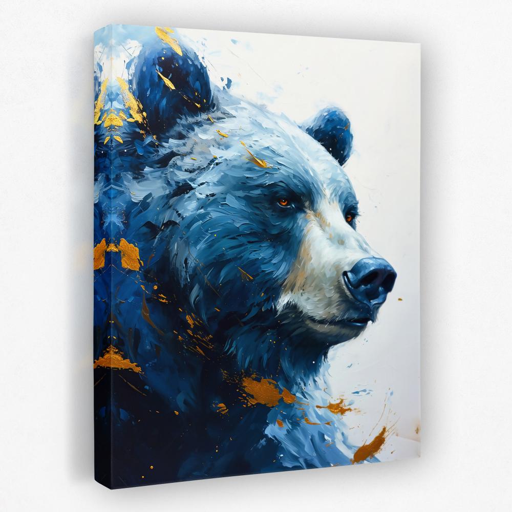 Blue Bear - Luxury Wall Art